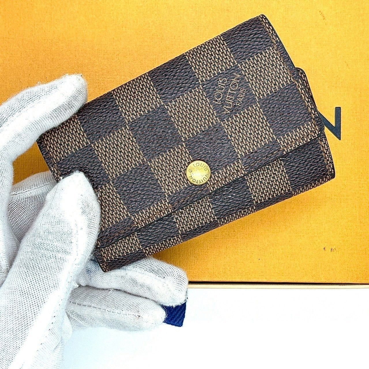 ミュルティクレ6 ダミエ 6本用 N62630 ルイヴィトン ブラウン キー  