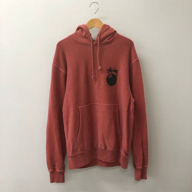 STUSSY ステューシー PIGMENT DYED 8 BALL ZIP UP HOODIE R4000PIG23 ピグメントダイ ジップアップ エイトボール フーディー トップス パーカー 142-250618-KS-24-tei