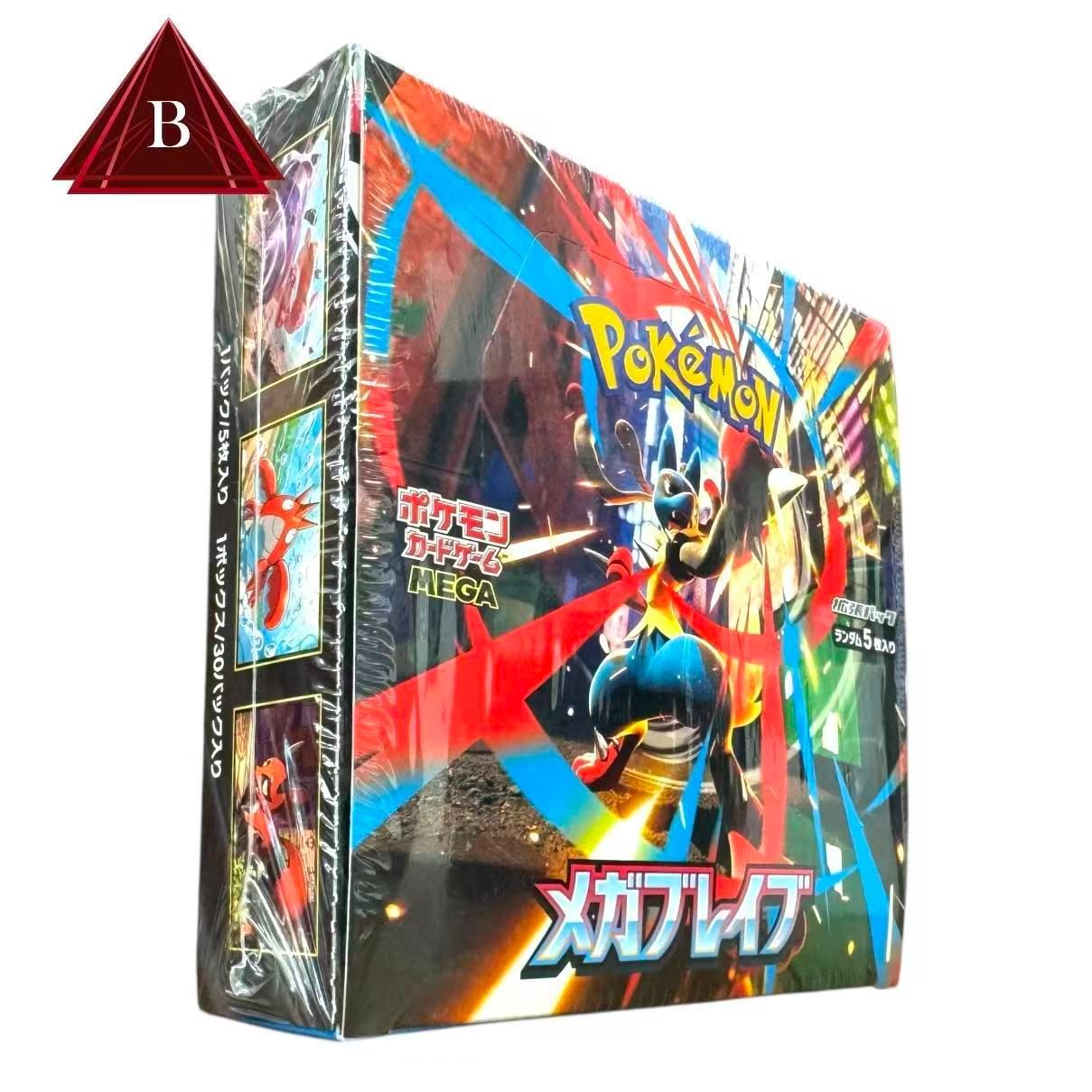 新品未開封・シュリンク付き・即日発送】ポケカ メガブレイブ M1L BOX