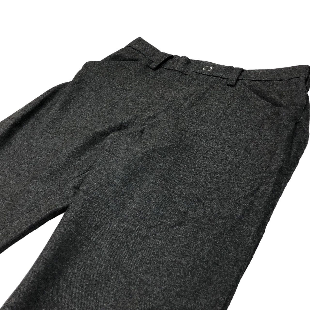 SUNSEA(サンシー) 18AW N.M Brushed Straight Pants/ナイスマテリアルブラッシュドストレートパンツ/ウール  18A54 グレー SIZE 2(M) - メルカリ