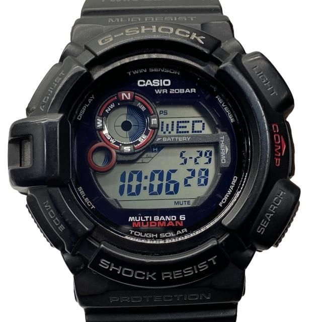 稼働 G-SHOCK GW-9300 マッドマン 電波ソーラー ブラック