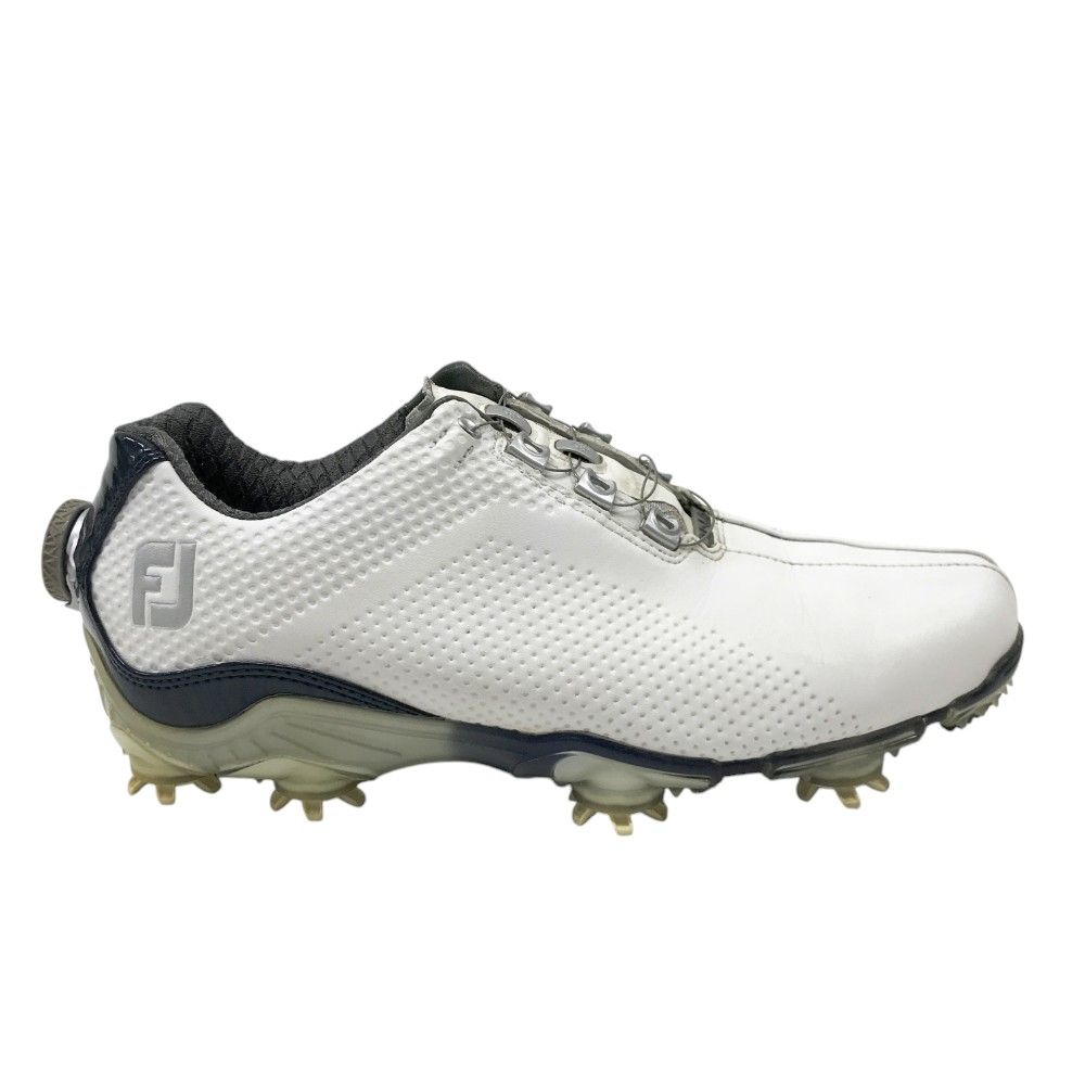 【新品】　フットジョイ　Ｄ．Ｎ．Ａ　ボア　スパイク　ゴルフ　シューズ　２５．５ｃｍ　ブラック/レッド　【訳あり】 フットジョイ Foot Joy ゴルフシューズ DNA 25センチ フットジョイ DNA