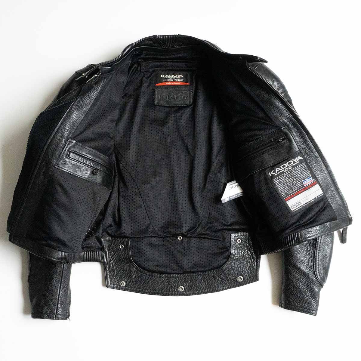 美品】KADOYA HEAD FACTORY 【BLACK STAR ライダースジャケット