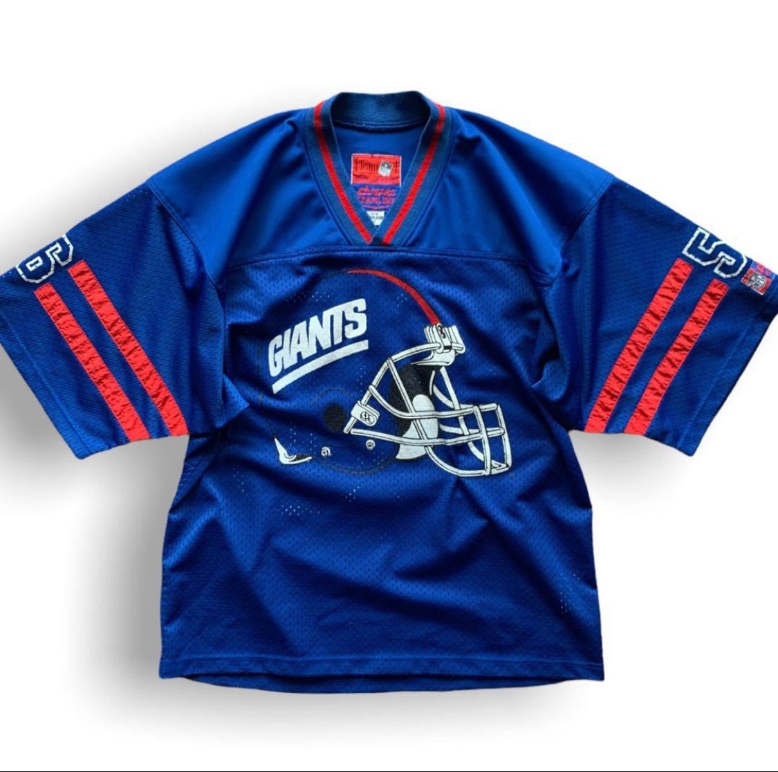 220209BRB114● 90S 90'S NFL New york Giants ニューヨーク　ジャイアンツ ユニホーム game shirt  ゲームシャツ vintage ビンテージ