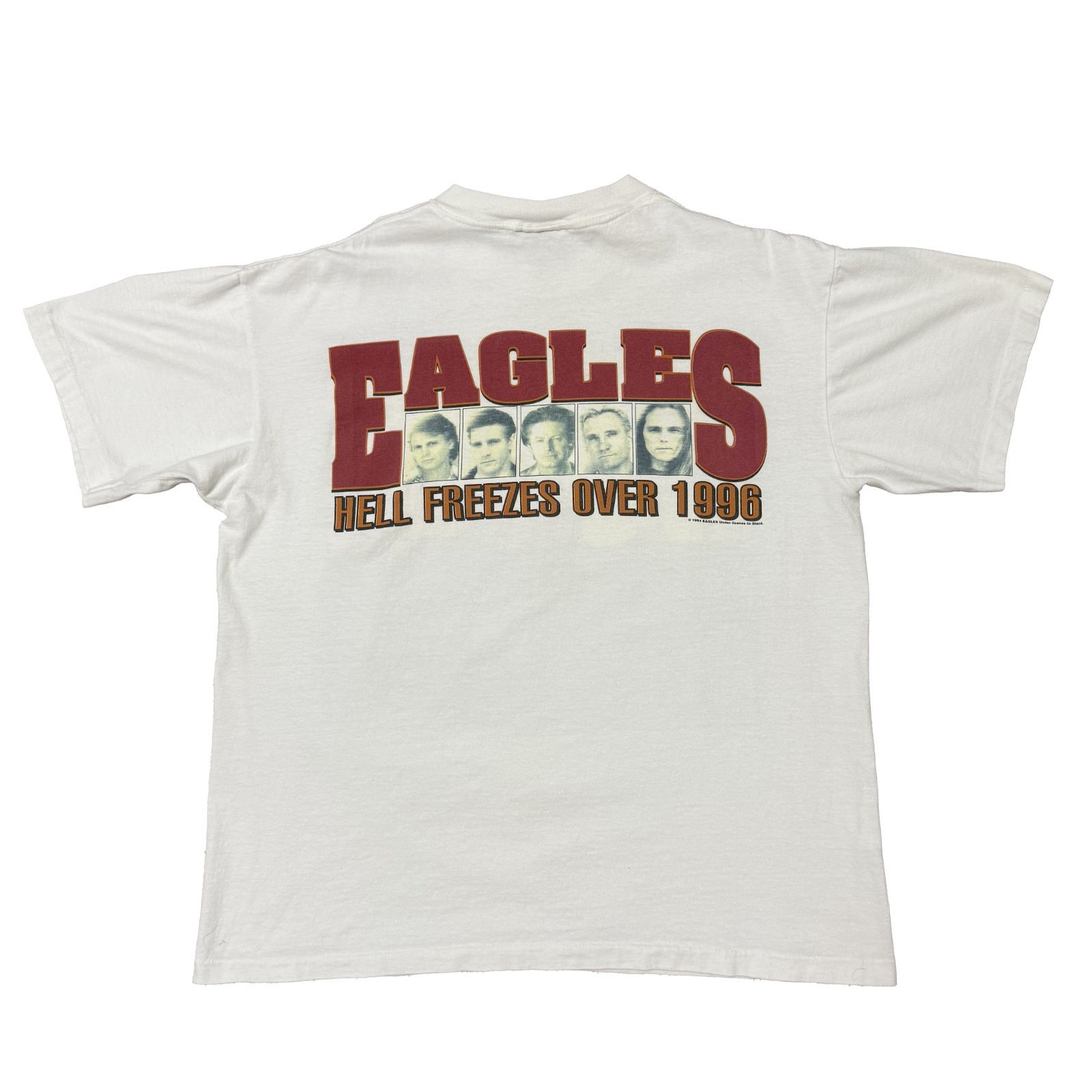 90s 1995 EAGLES WORLDTOUR Tシャツ バンド US Vintage 90s Eagles World Tour 1995 Rock Band T-shirt Sz L