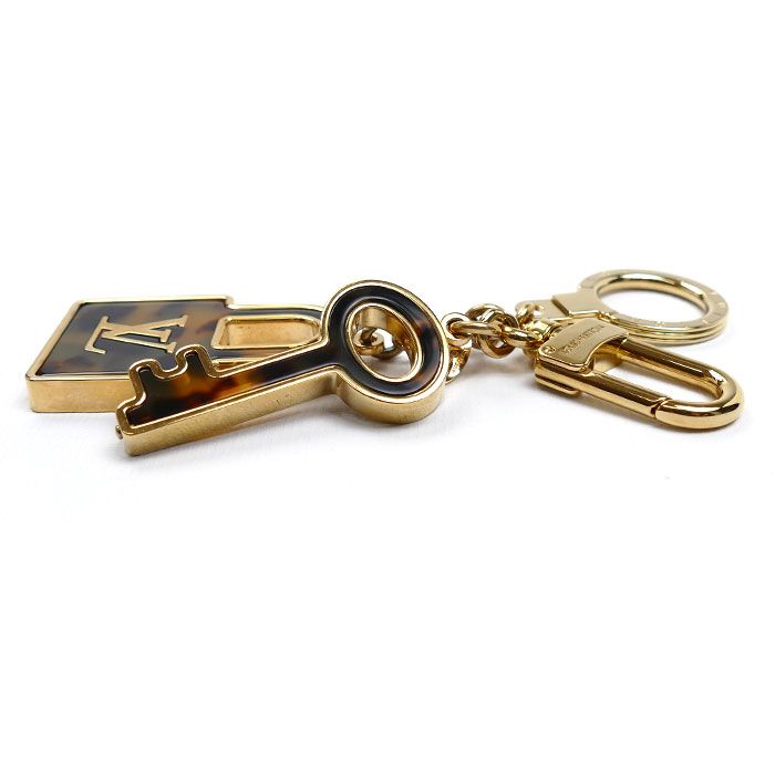 極上美品✨ルイヴィトン ポルトクレ コンフィダンス キーリング ゴールド金具 ルイヴィトンポルトクレコンフィダンス ブラウン系/ゴールド金具