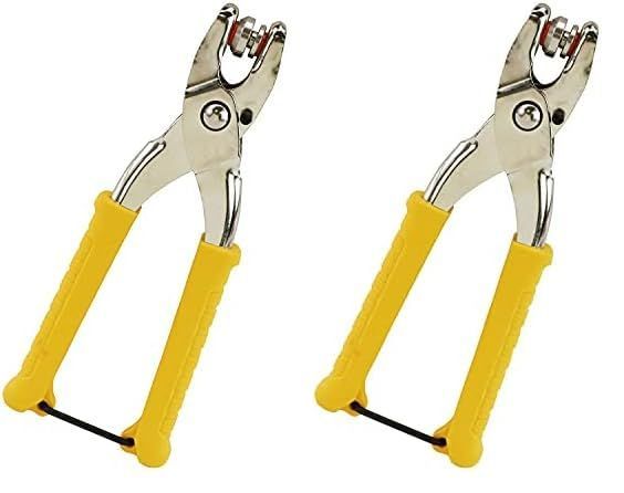 SK11 エスケー11 両面ハトメパンチ アルミ 真鍮用 ハトメ穴径8mm アルミ製ハトメ玉20組相当入 No.3030MT × 2