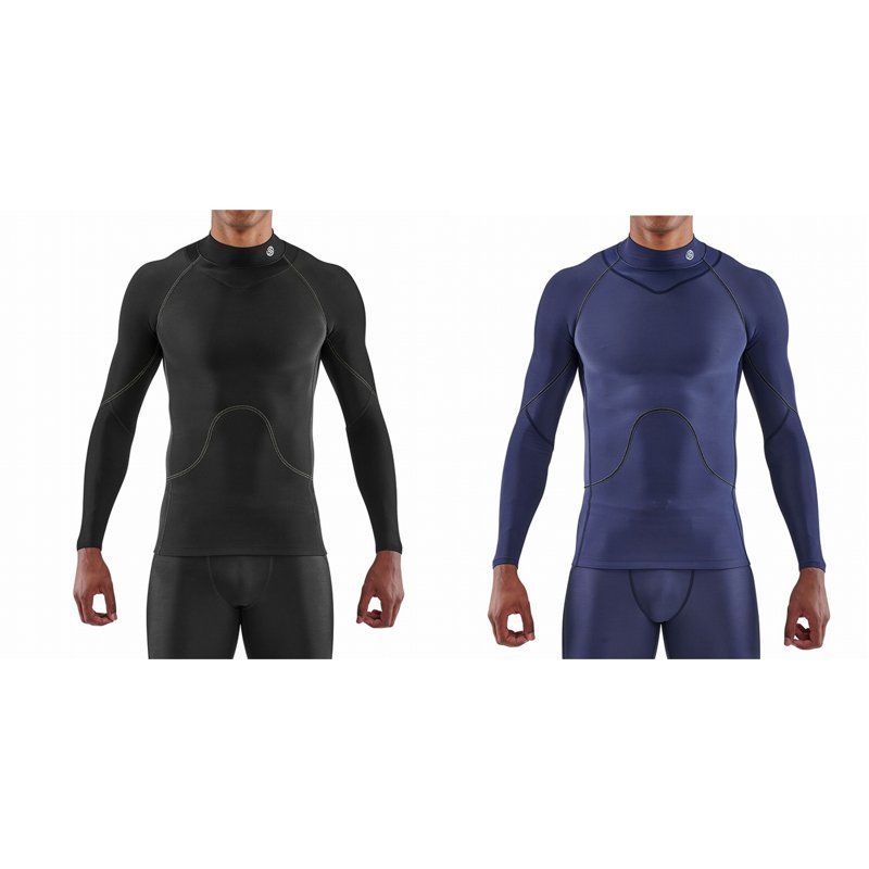 skins スキンズ Tシャツ 長袖 メンズ おしゃれ ブランド コンプレッション ゴルフ スポーツ ウェア 防寒18120312 series3