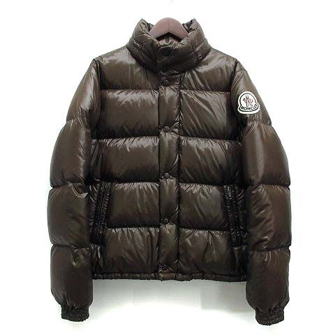 モンクレール MONCLER エベレスト EVELEST ダウン ジャケット 収納フード ブラウン 茶 1