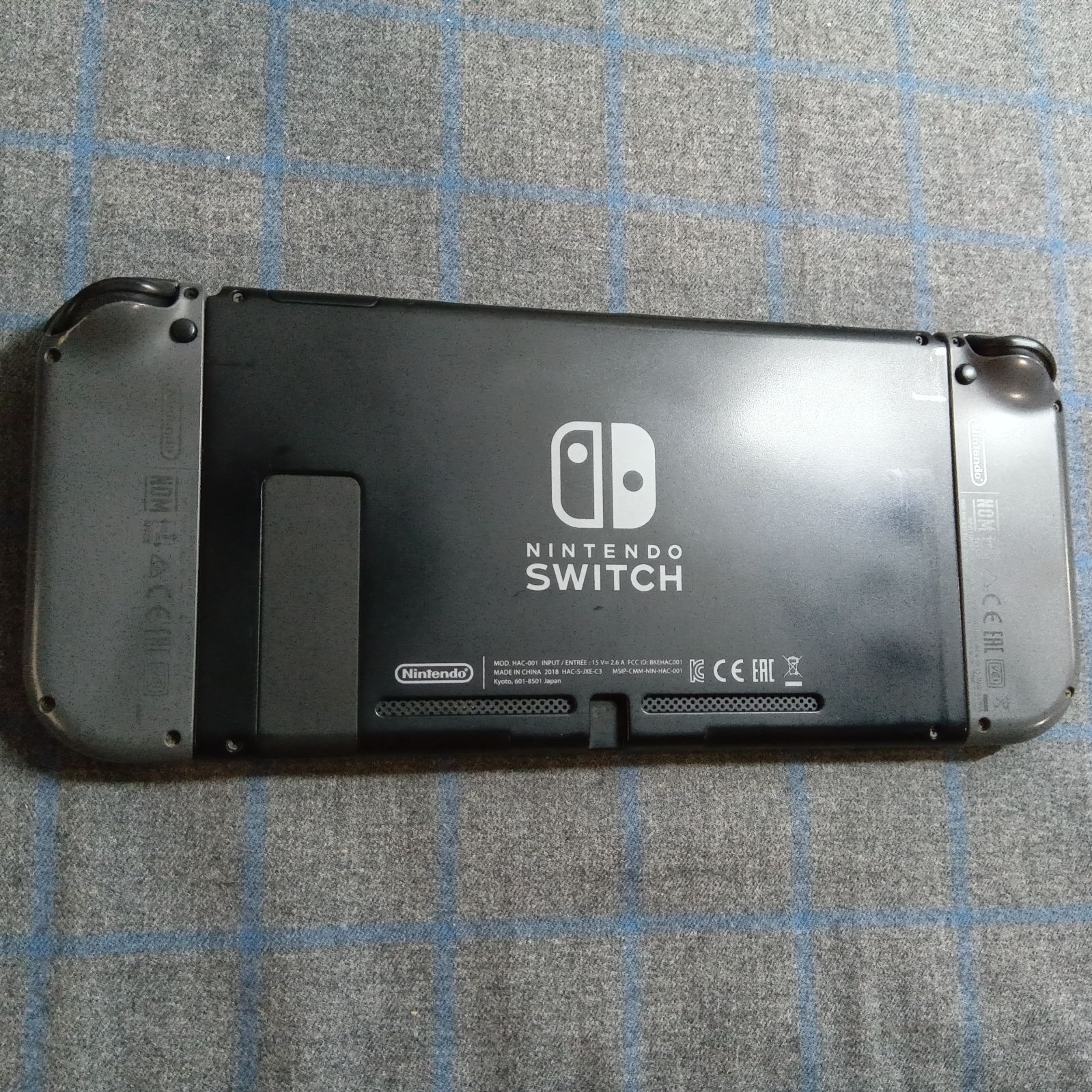 動作確認済】 Switch 本体 グレー ブラック 全セット 任天堂スイッチ