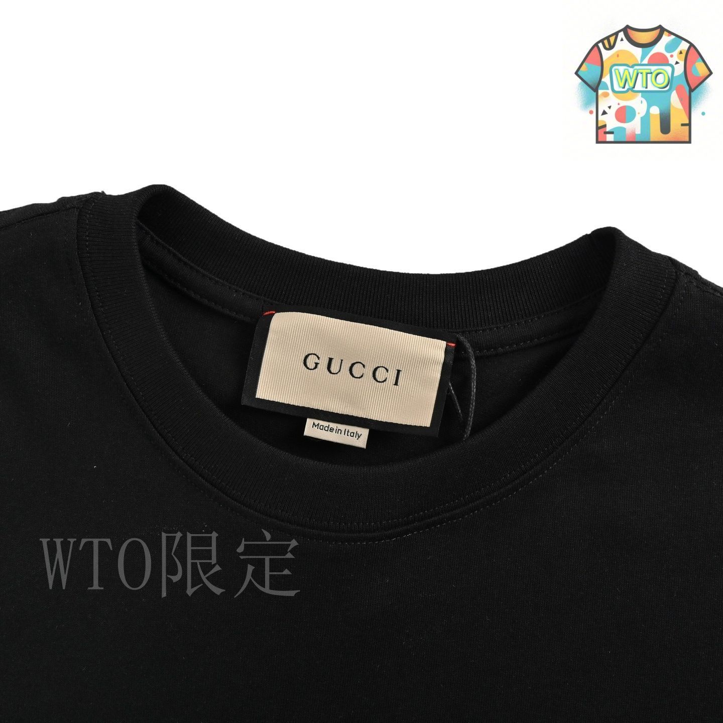 今日特価】Gucci グッチ 24ss アンダーグラフィックロゴ刺繍 T