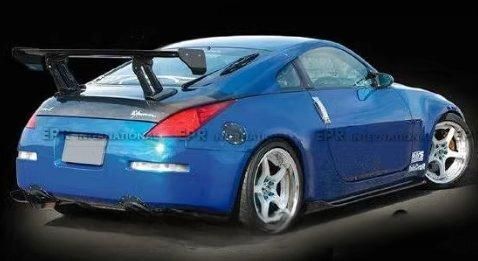 NISSAN 日産350Z 33 カーボンファイバー VARISタイプ リアディフューザー リアバンパー アンダーパネル ZYP30お買い得