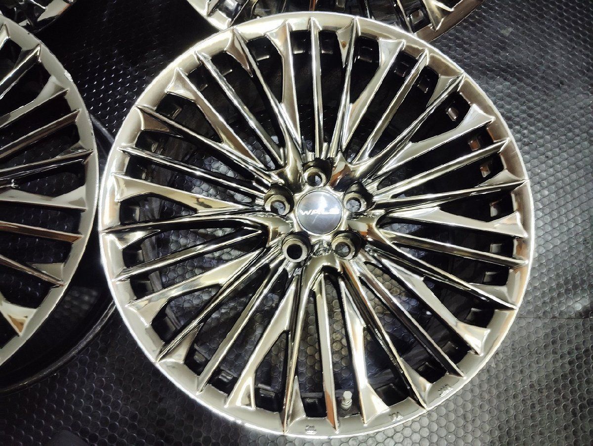 WALD ジェニュインライン F001 社外ホイール 21インチ 4本 9J5HPCD120 20| 33 空気圧センサー付 レクサスLS|LC等 VHH527MY TRITUETUBI_COM