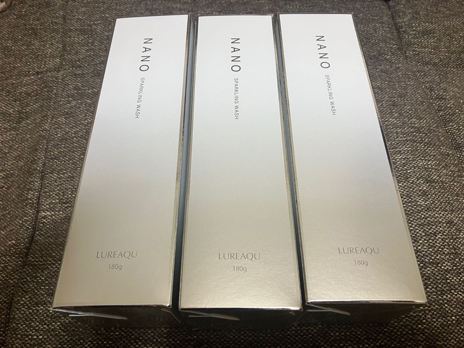 ３本セット ルリーク ナノ スパークリングウォッシュ 180g