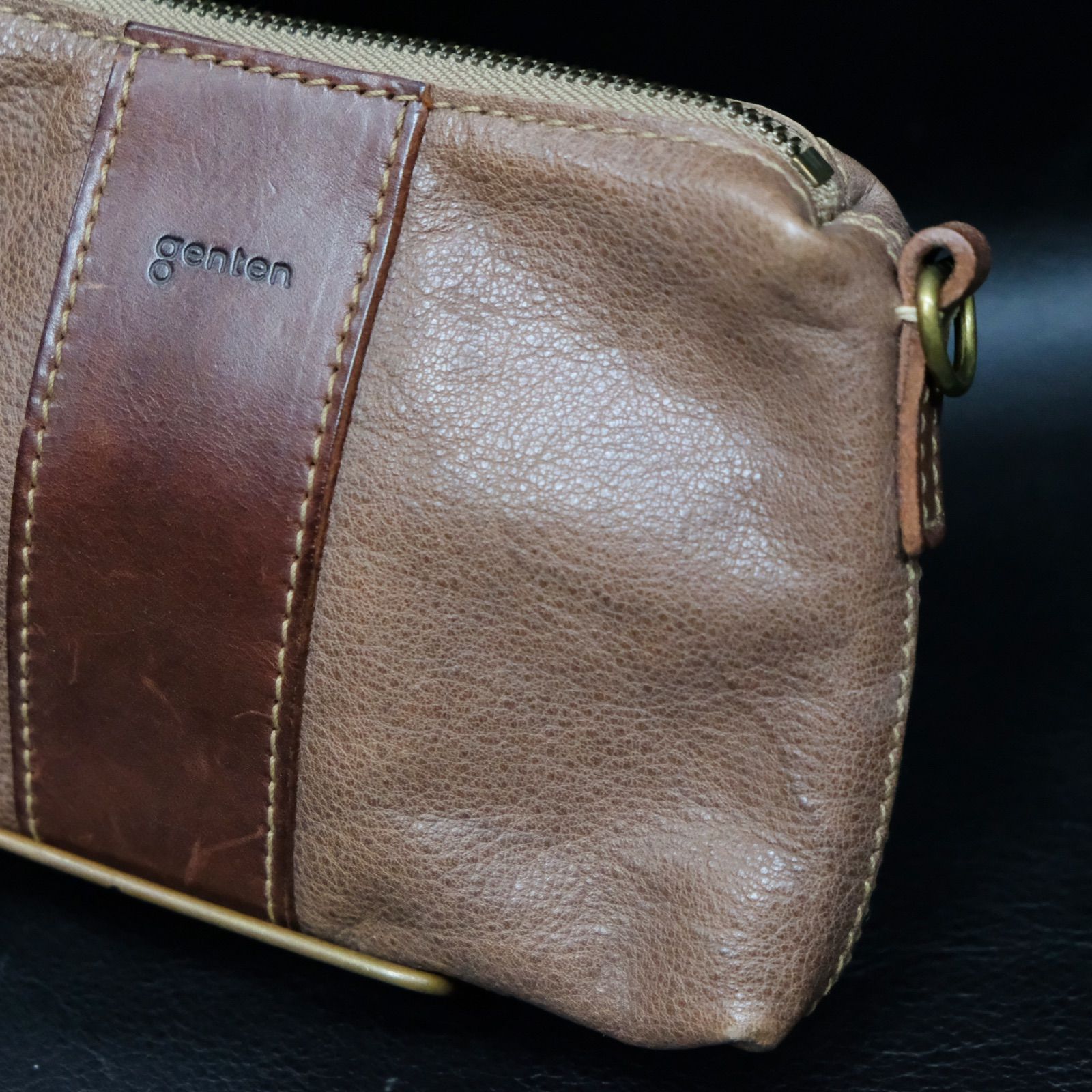 genten（ゲンテン） 3年保証付 ホースレザーバッグ ショルダー genten 