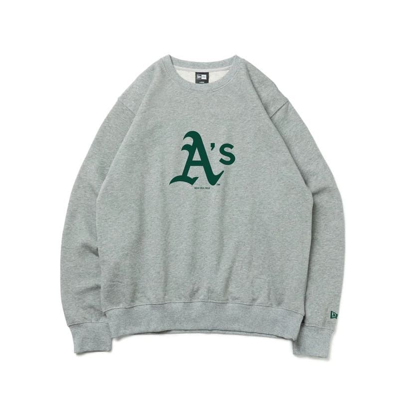 新品 MLB　アスレチックス　スウェット　トレーナー　裏起毛　XL 楽天市場】MLB スウェット ハーフジップ トレーナー メンズ