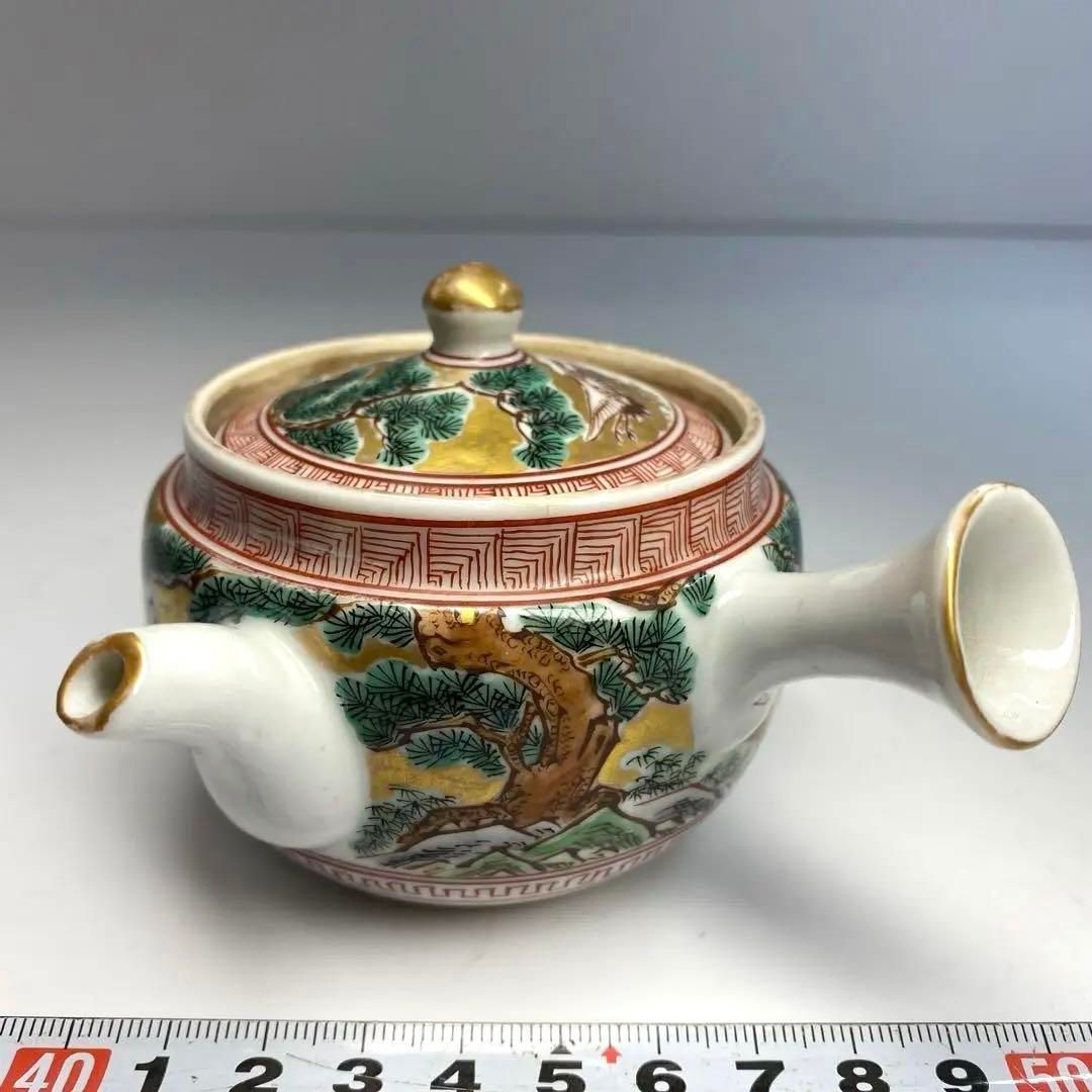 平安与三 金彩人物画急須 横幅11㎝ 東Y6-0531 トコチ SKLAD-KIRPICHA_RU