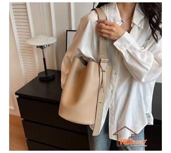 ショルダーバッグ レディース バケツ型 ビンテージ風 革鞄 レディースバッグ 大容量 縦型 斜めがけ 肩掛け バケツバッグ 軽量 大人 2way 斜 NEXPOTALLINN_EU