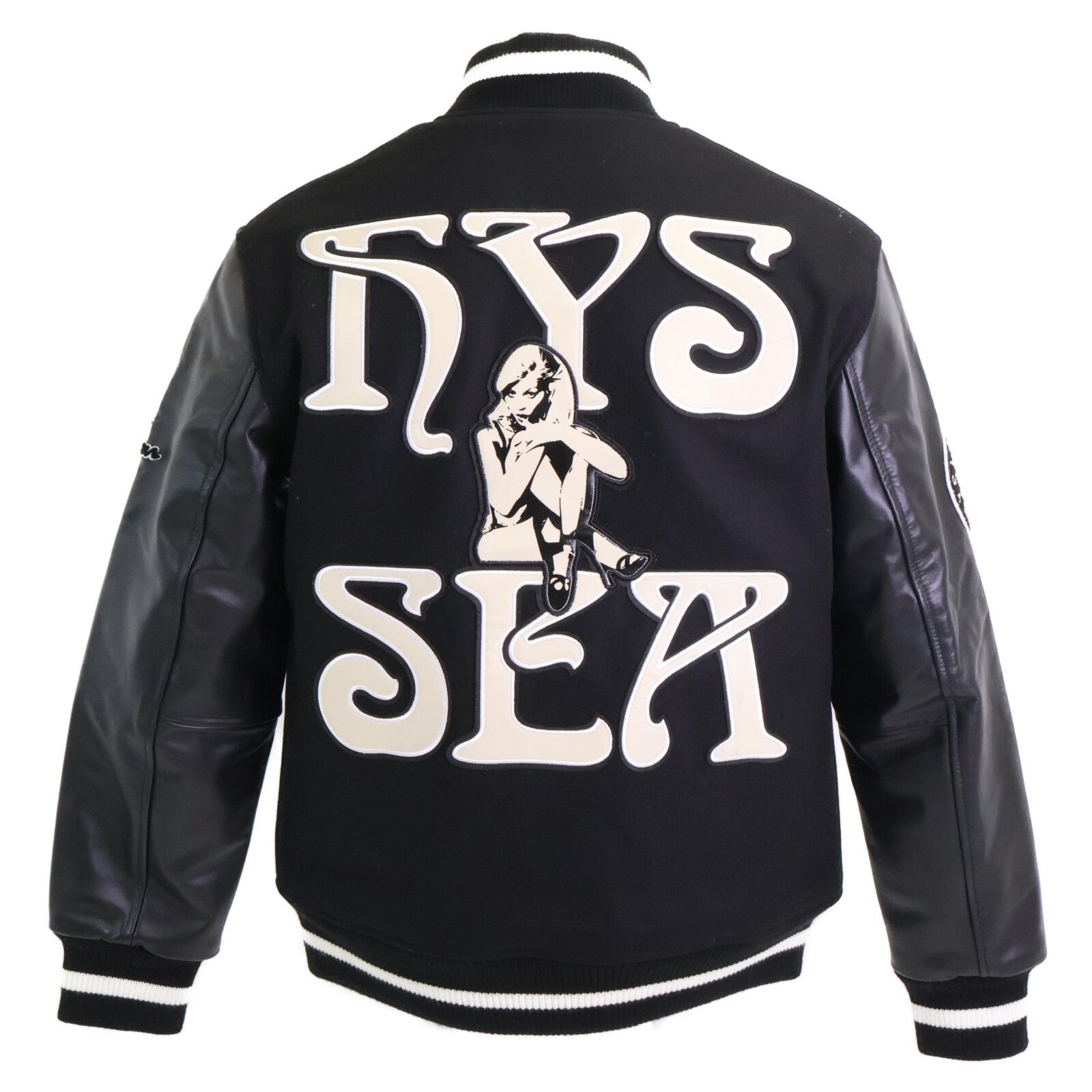 HYSTERIC GLAMOUR したがっ x WIND AND SEA スタジャン M