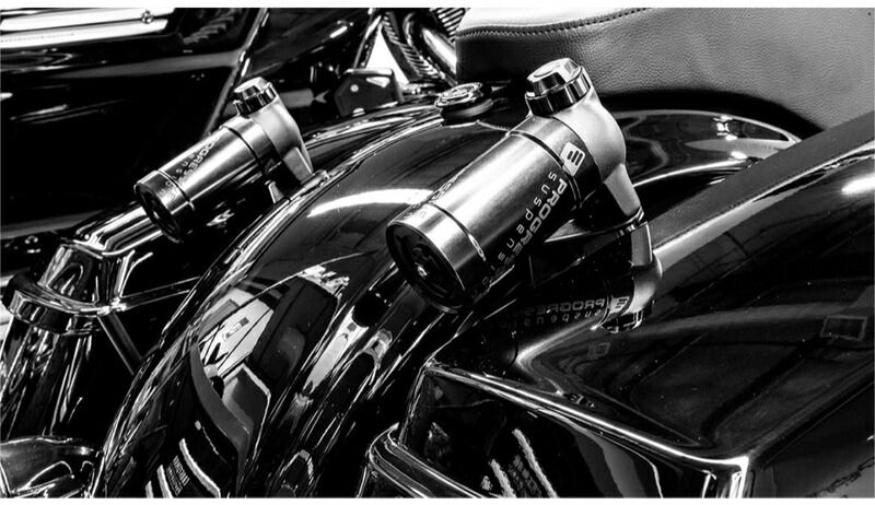 990 970シリーズ ショックリザーバー マウントブラケット 2009年以降ツーリング