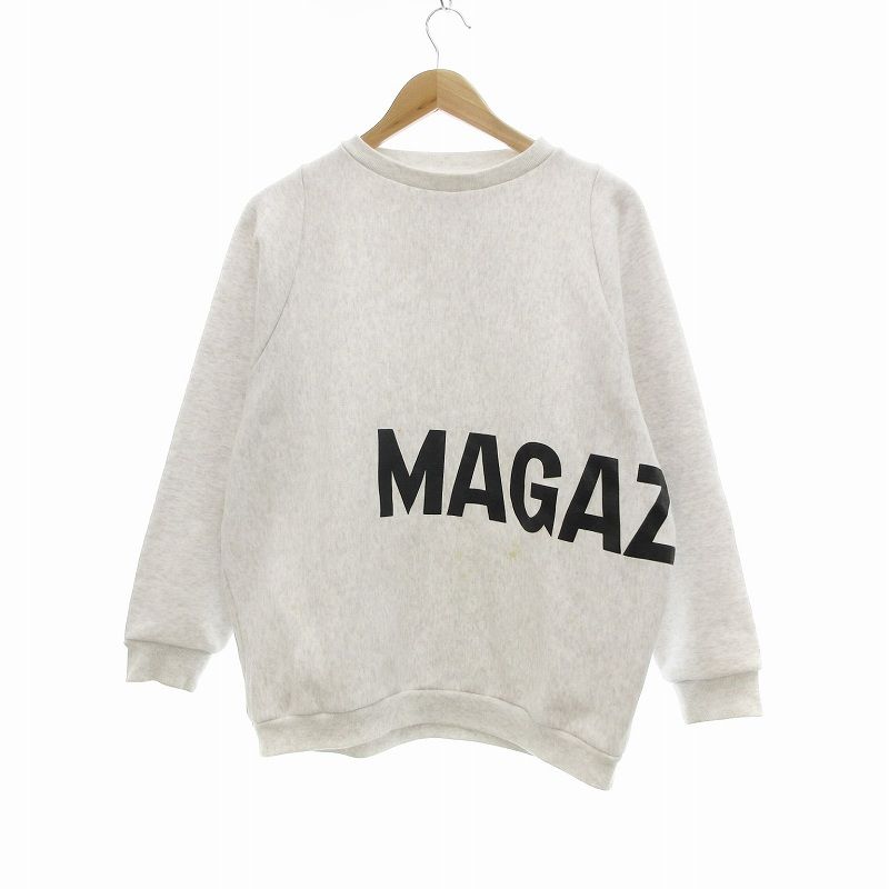 THIRD MAGAZINE ビッグロゴ裏毛スウェット 0918