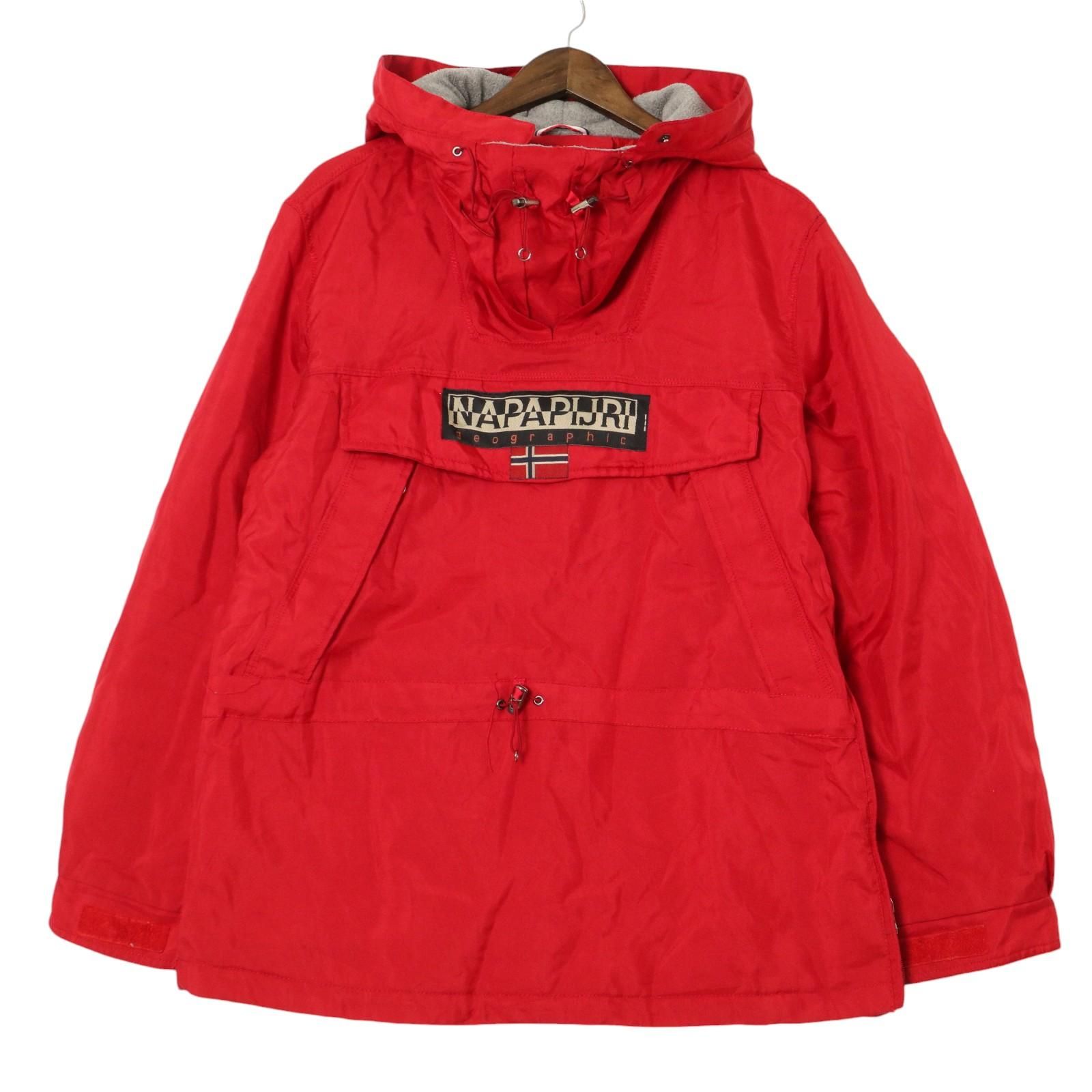 新品 NAPAPIJRI ナパピリ 定価3.1万 撥水 防風 ルーズフィット アノラックジャケット アノラックパーカー N0YIE8 L アウトドア ◆B3412 新品 NAPAPIJRI ナパピリ 定価3.1万 撥水 防風 ルーズフィット