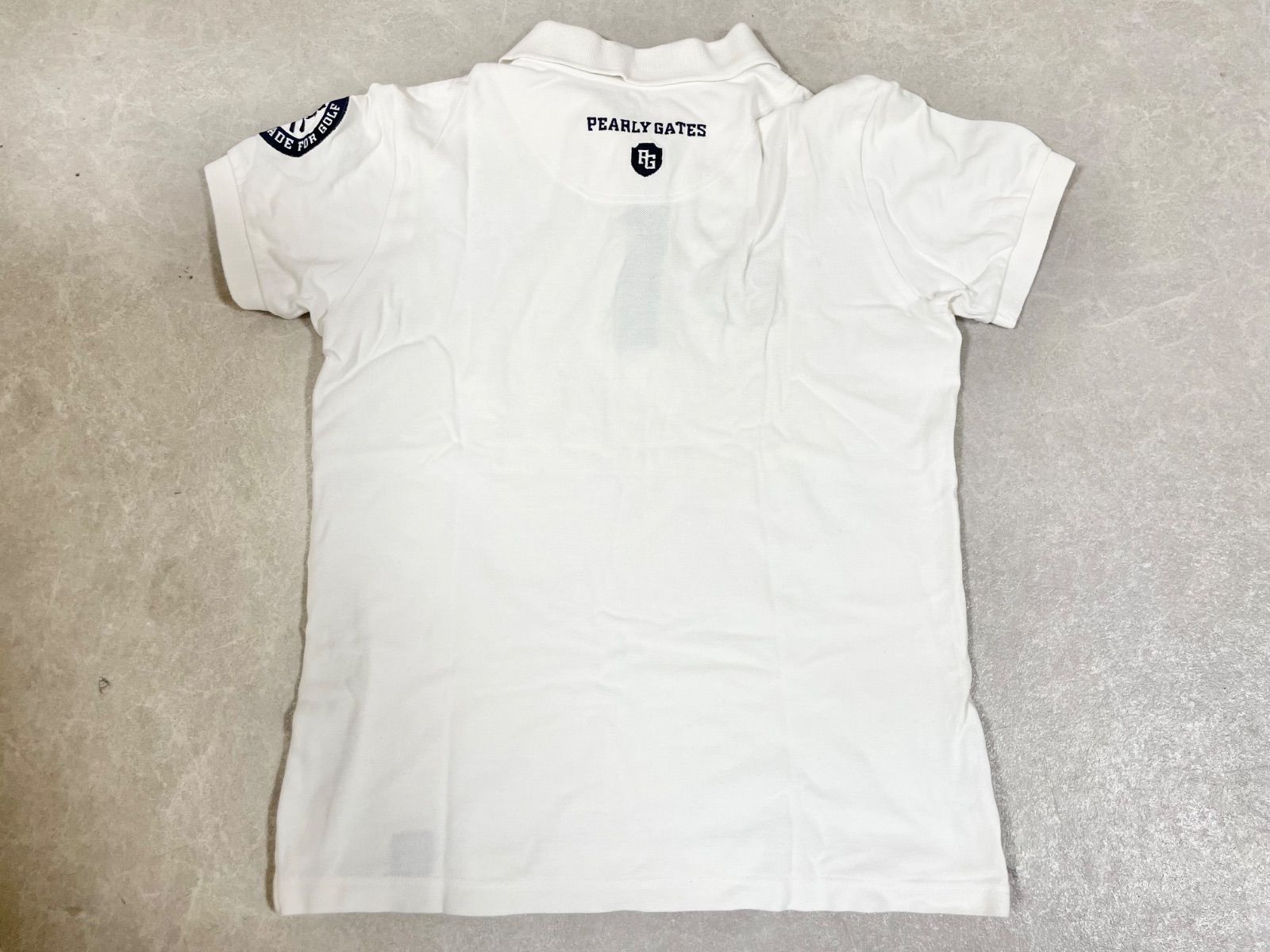 PEARLY GATES パーリーゲイツ 半袖ポロシャツ 30周年記念 限定 刺繍