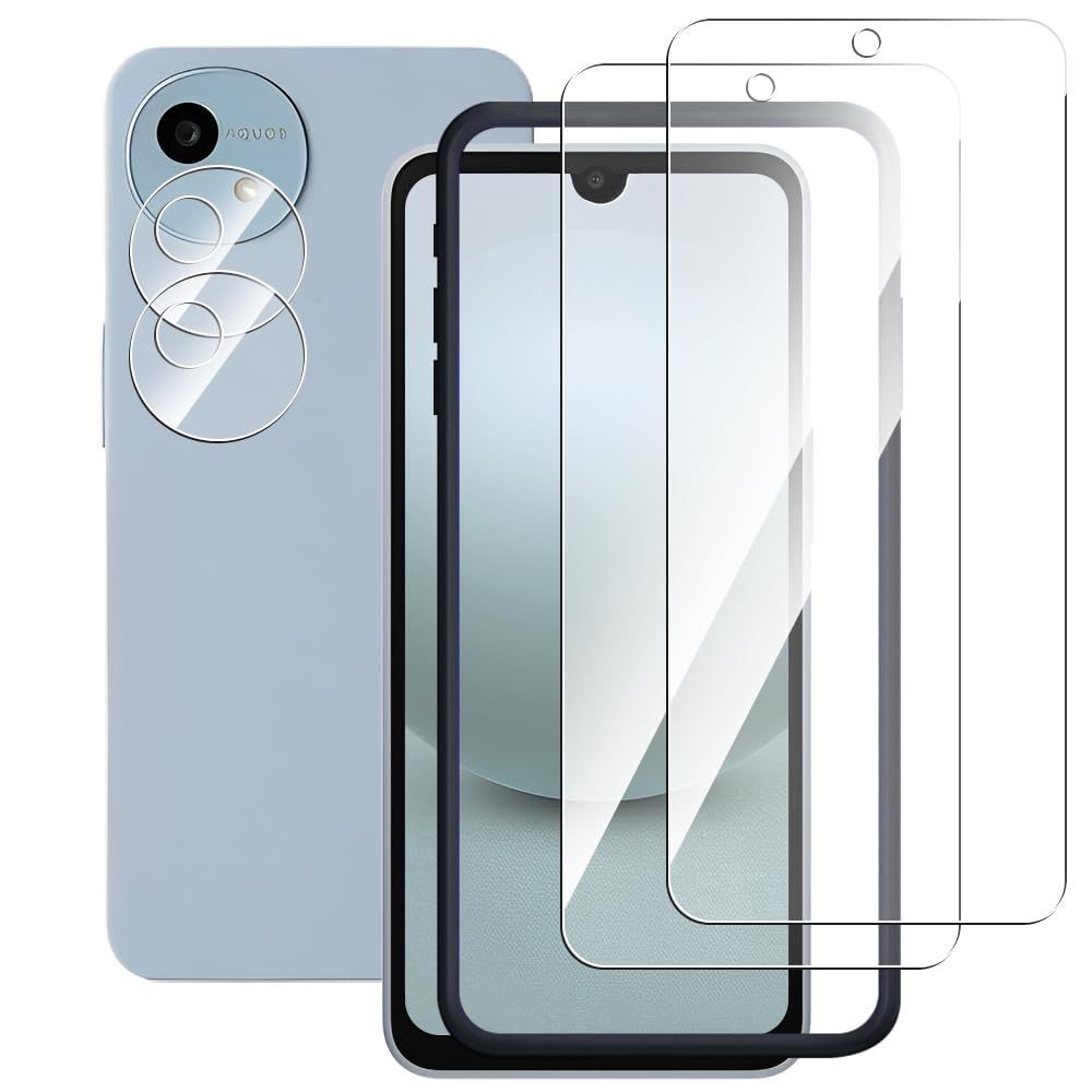 人気商品】For ZXZone Aquos Wish4 用 ガラスフィルム（2枚入り）＋