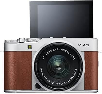 FUJIFILM ミラーレス一眼カメラ X-A5レンズキット ブラウン X