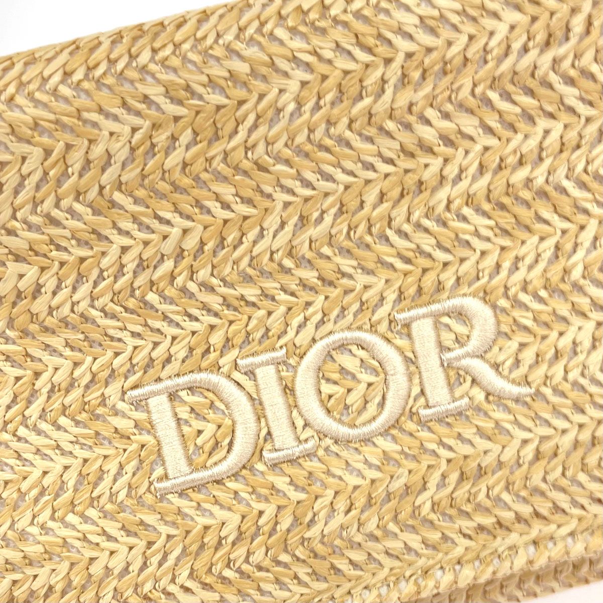 Christian Dior クラッチバッグ ベージュ/ブラウン 美品 Christian Dior クリスチャンディオール クラッチバッグ