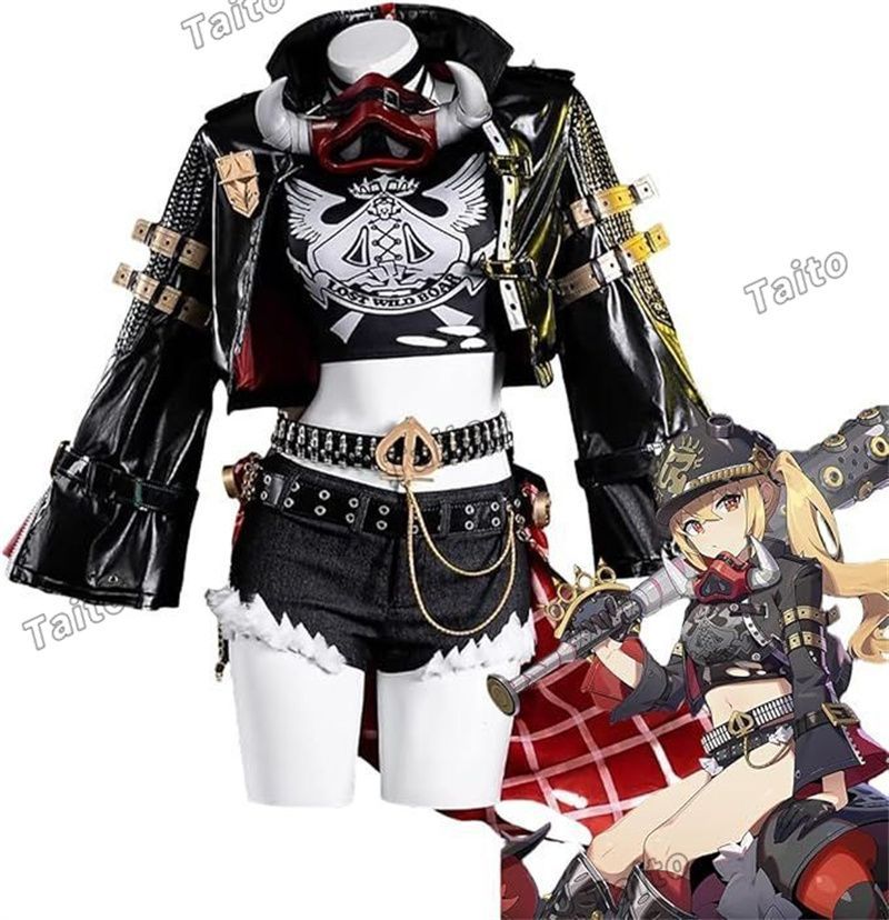 ゼンレスゾーンゼロ ルーシー コスプレ cosplay ヘルメット マスク付き 高品質豪華セット コスチューム アクセサリー 全セット 高度還元