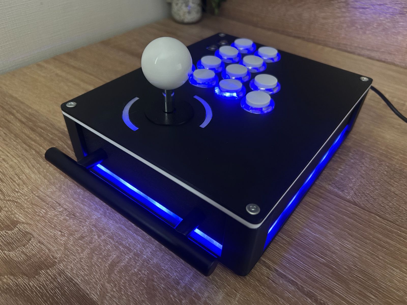DP-3Ⅱ/LED搭載 ブラックレッド/ジョイスティックモデル アケコン DP-3Ⅱ/LED搭載 ブラックレッド/ジョイスティックモデル