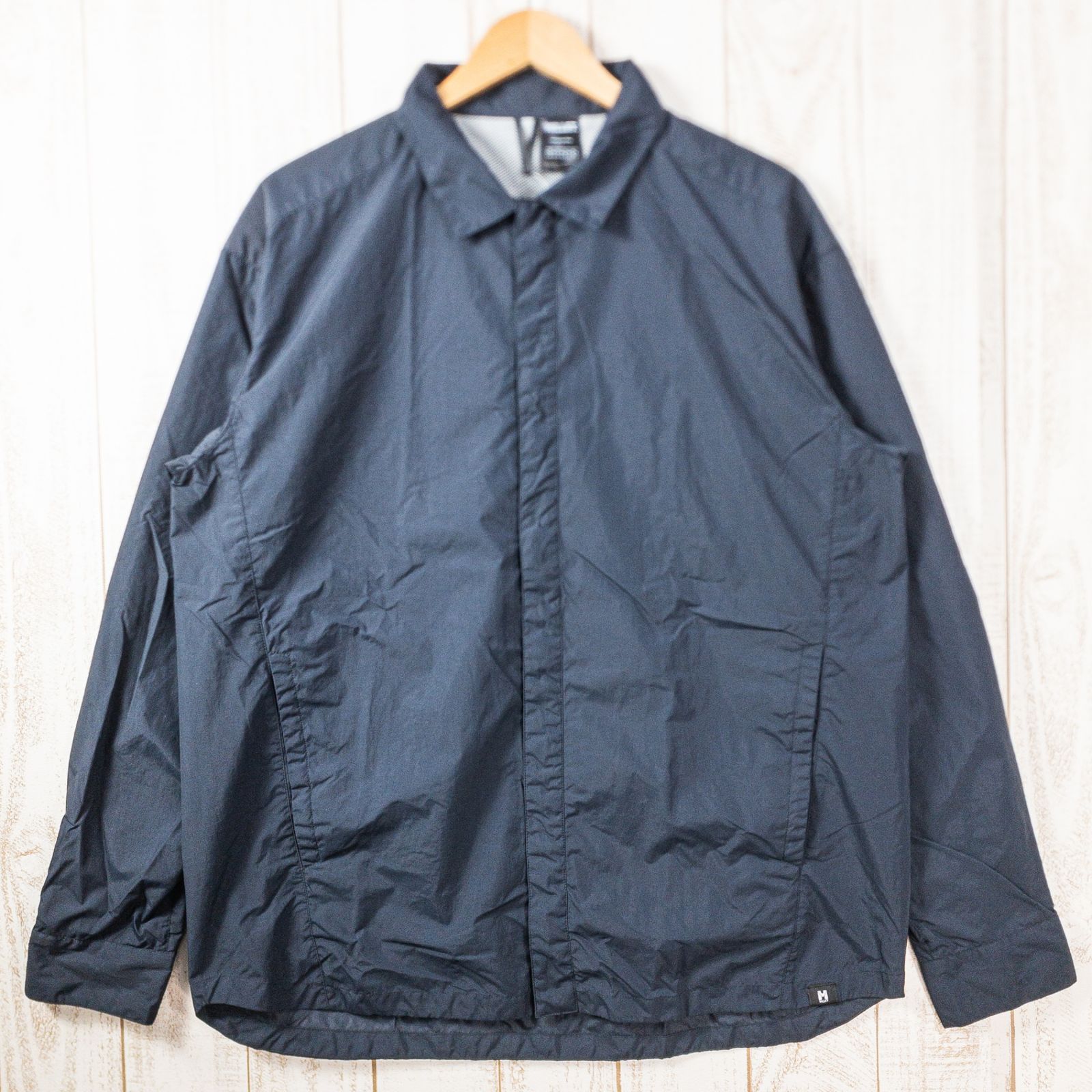 Men s XL ネイビー系 Millet ミレー ブリーズ バリヤー シャツ ジャケット Breathe Barrier Shirt Jacket ナイロン ウェア トップス アウター ジャケット ウィンドシェル z0005110