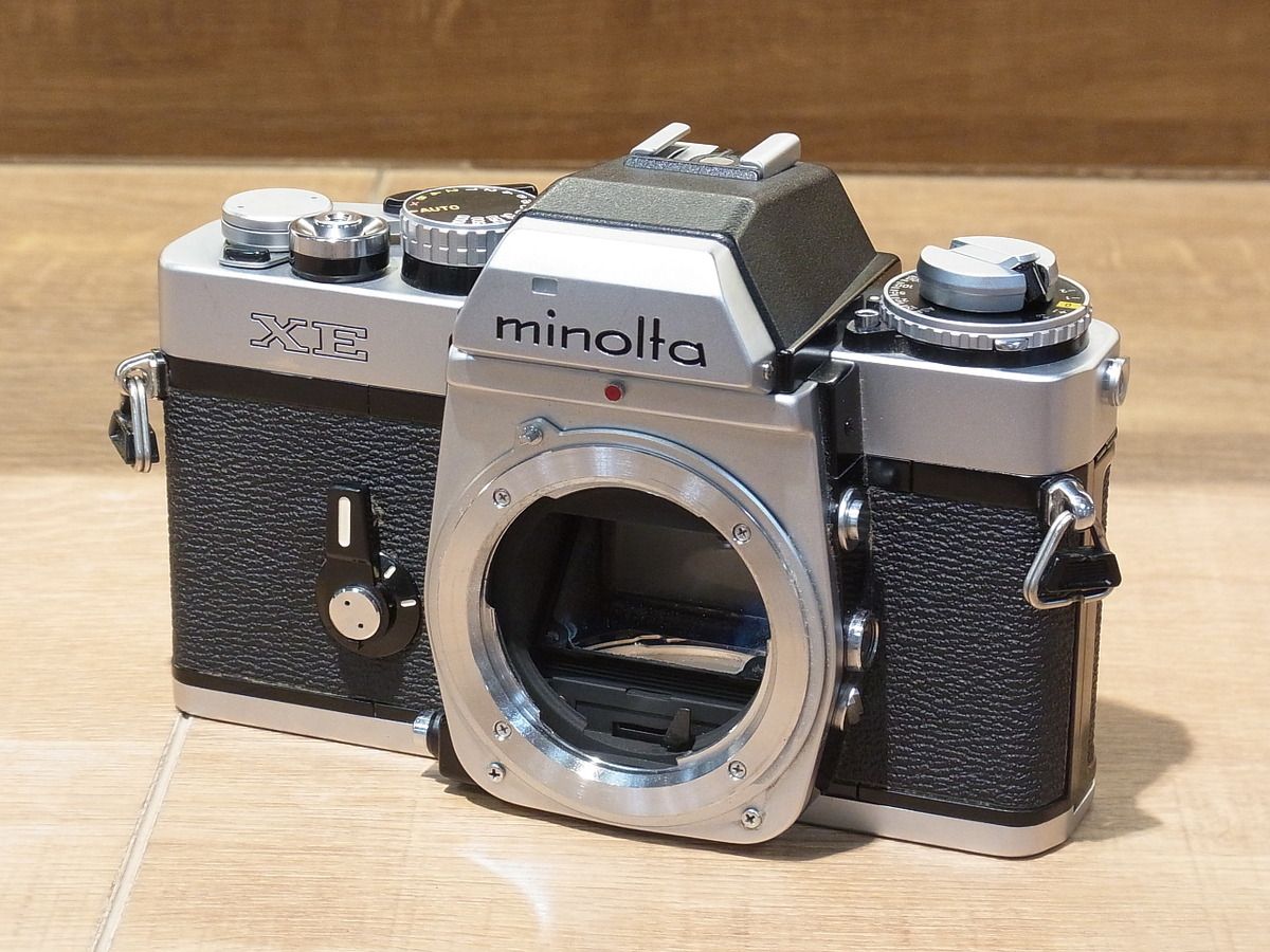 ミノルタXE銀ボディ ミノルタXE銀ボディ ☆超極上☆ミノルタ MINOLTA XE ボディ