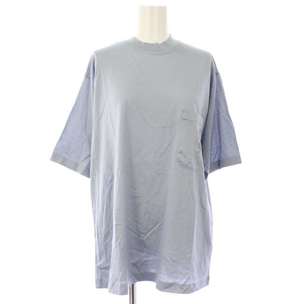 クリスチャンディオール Dior 半袖Tシャツ カットソー デニムロゴプリント Dior Homme】【イタリア製】【トップス】ディオールオム『半袖T