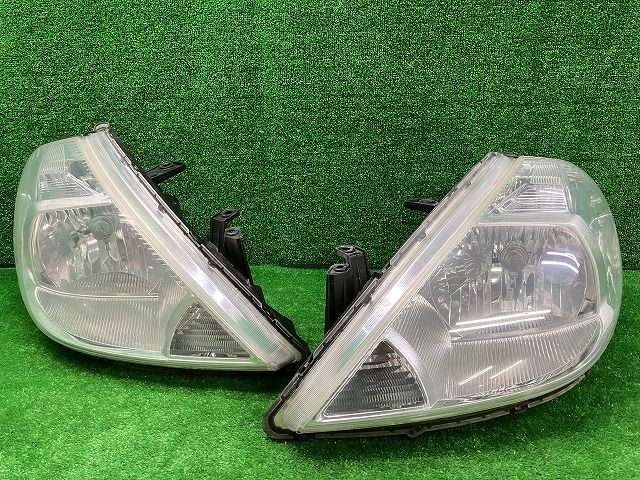 日産 C11/NC11 ティーダ 前期 ヘッドライト左右 ハロゲン P4278 E レベ付 241228215