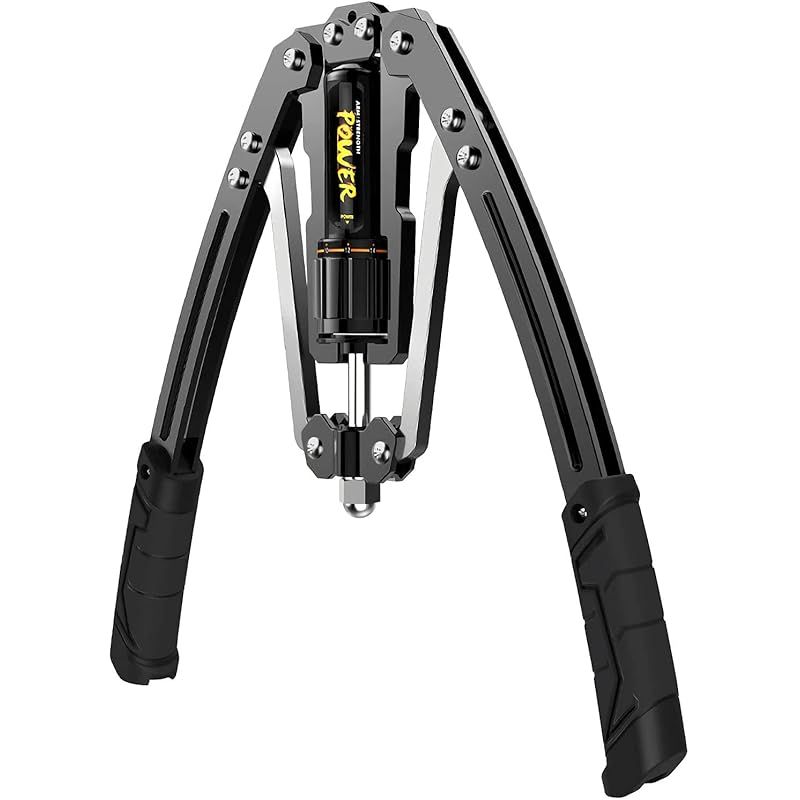 【新着商品】POLION アームバー 油圧式 エキスパンダー 筋トレグッズ 大胸筋 筋トレ 10～200kg調整可能 トレーニング器具 腹筋 手首 胸筋 背筋 三頭筋 二頭筋 三角筋 筋トレ器具 自宅用 安全 初