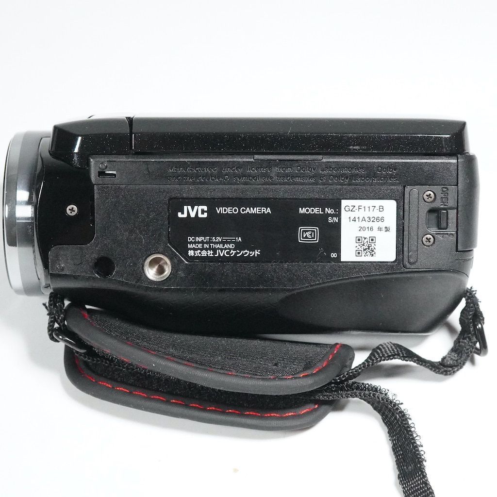 k*j様 【希少　美品　大人気】JVC Everio GZ-F117-B 内蔵バ JVCケンウッド Everio GZ-F117-B （ブラック） ビデオカメラ本体