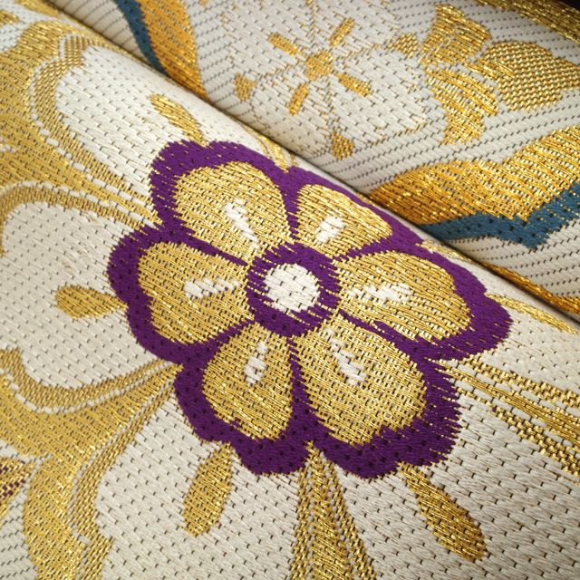 新古品】 すごい値！ 袋帯 未使用 振袖用 フォーマル 正絹 京都 西陣  