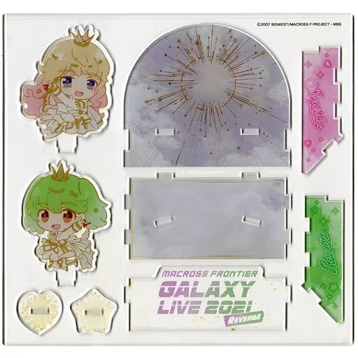 シェリル＆ランカ アクリルパネル マクロスF ギャラクシーライブ 2021