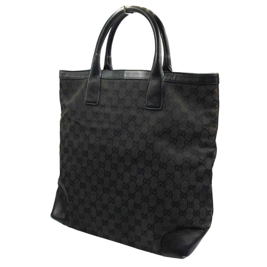 グッチ トートバッグ GGキャンバス ハンド 切替 レザー【AFE11