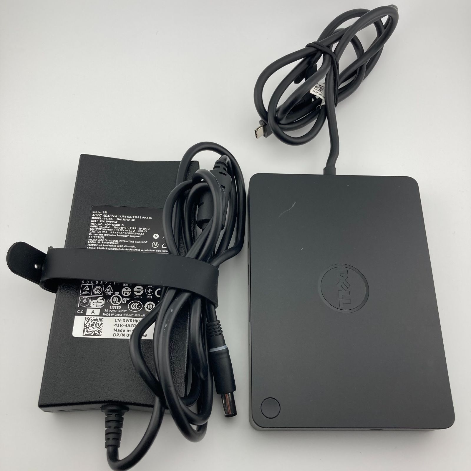 DELL ドッキングステーション WD15 180w ACアダプター付き