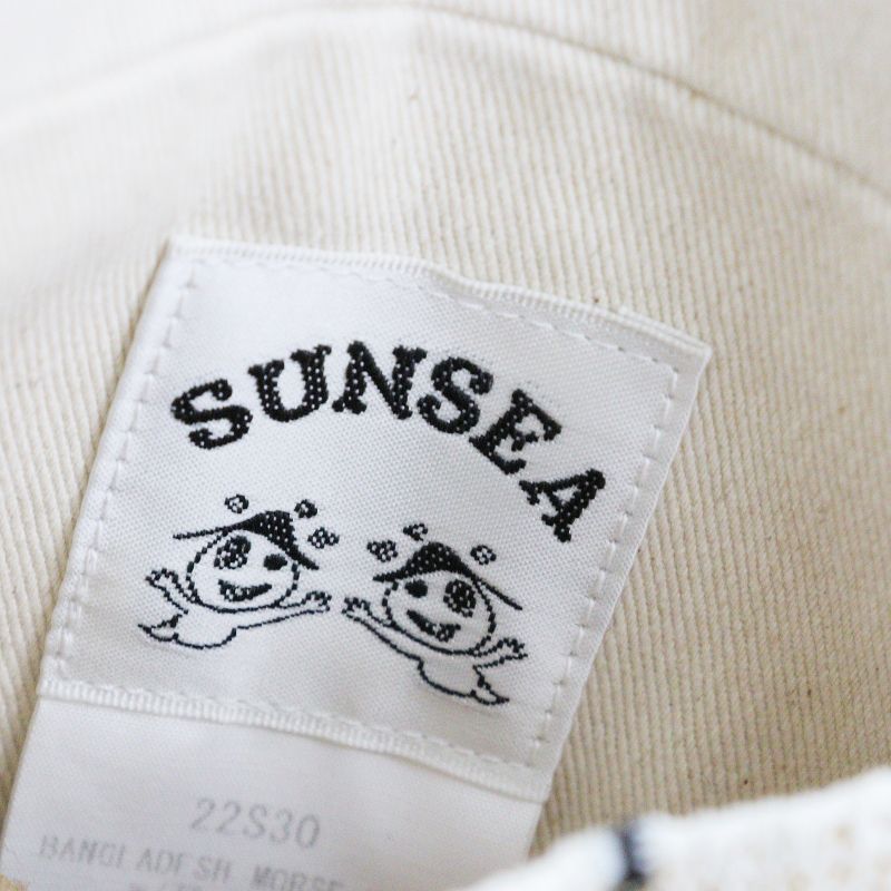 美品 メンズ 2022年 サンシー SUNSEA Bangladesh Morse Linen