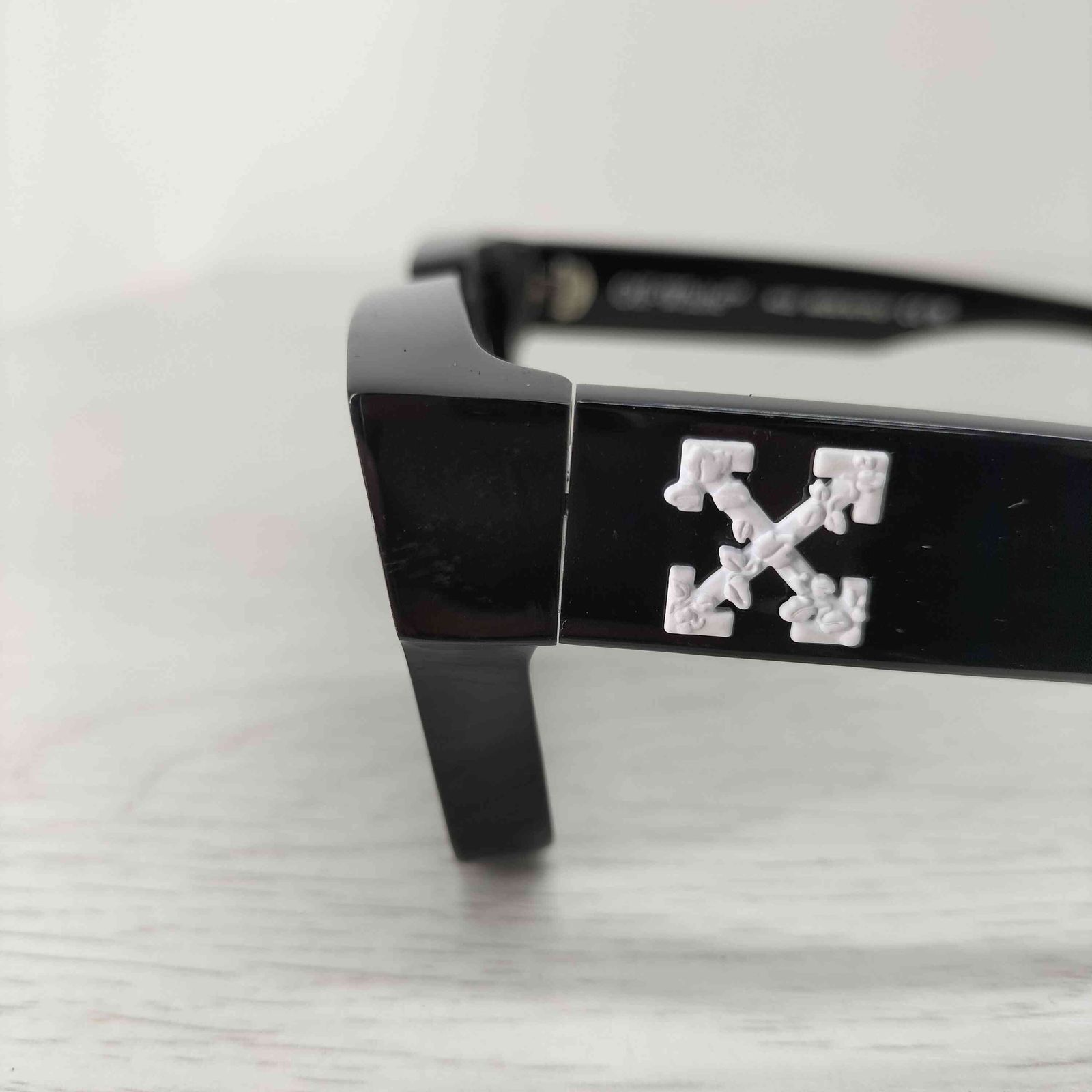 オフホワイト OFF-WHITE Virgil スクエアサングラス メンズ 50□22-145