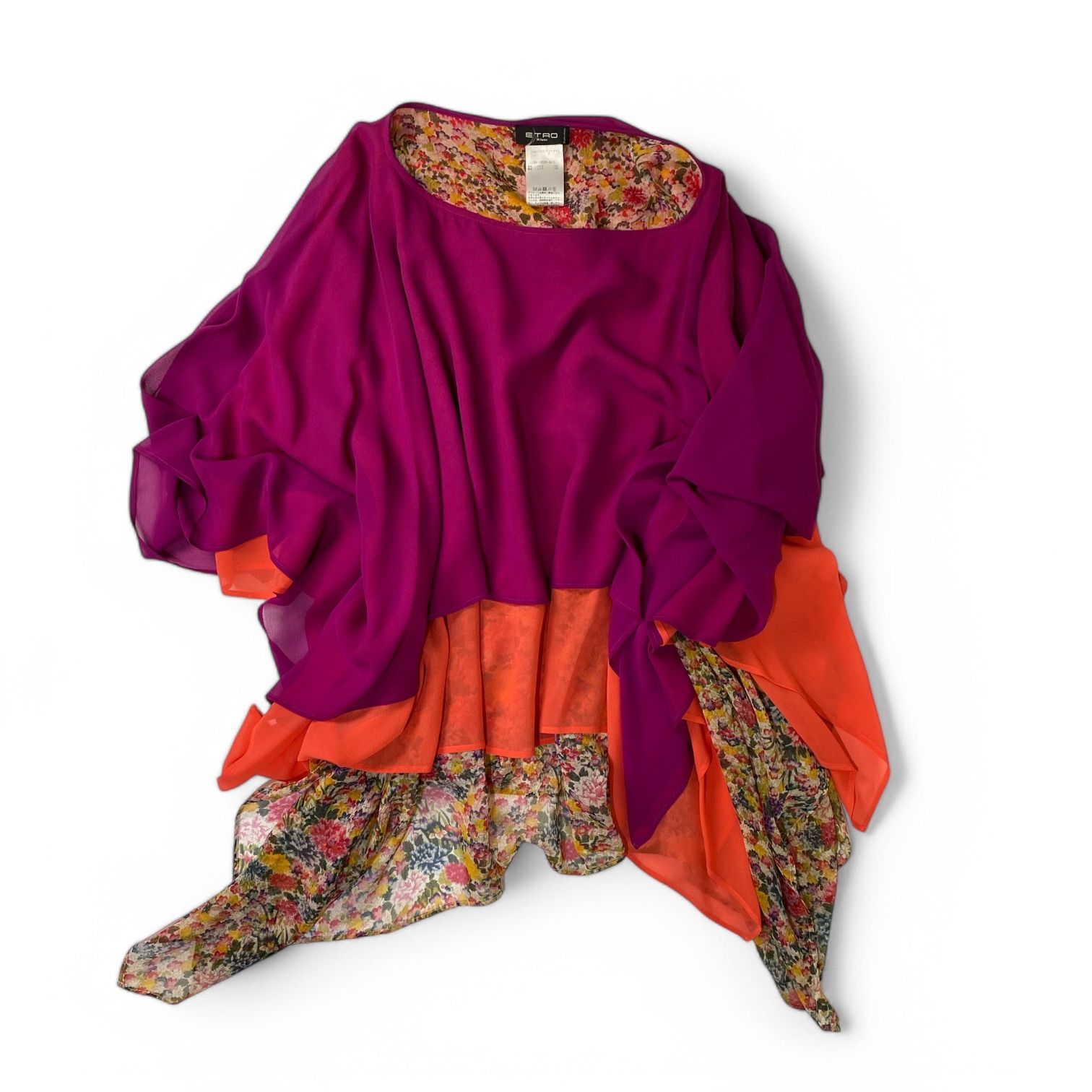 エトロブラウス(絹100%)