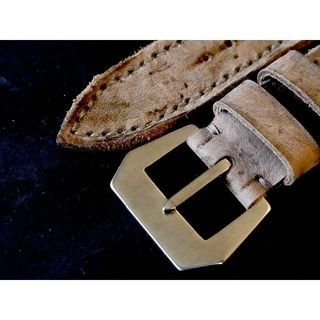 40-50' イタリア海軍 74ストラップ復刻 PRE-Vバックル 灰茶