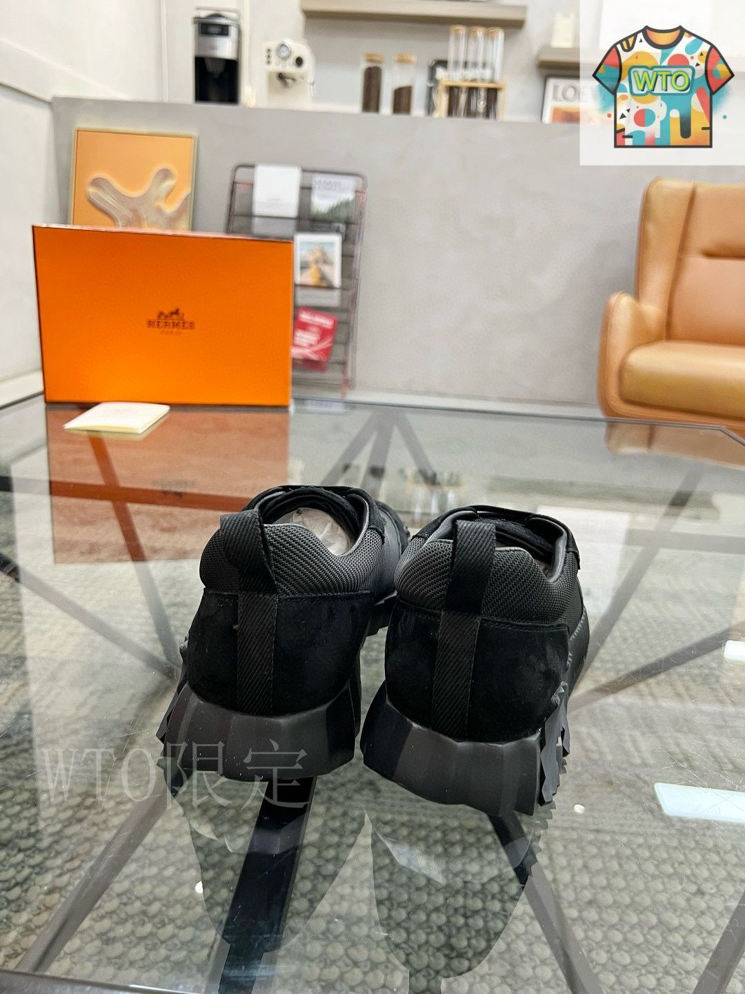 HERMES エルメス Bouncing スニーカー01-PW58 - メルカリ