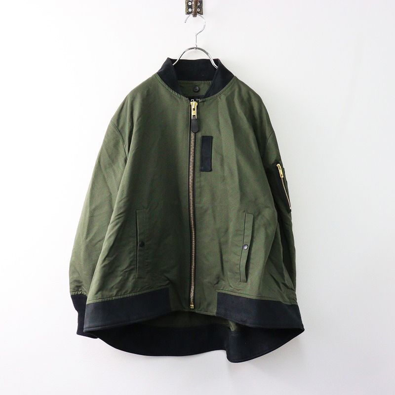 2020FW ザリラクス THE RERACS MA-1 フライトジャケット 34/カーキ