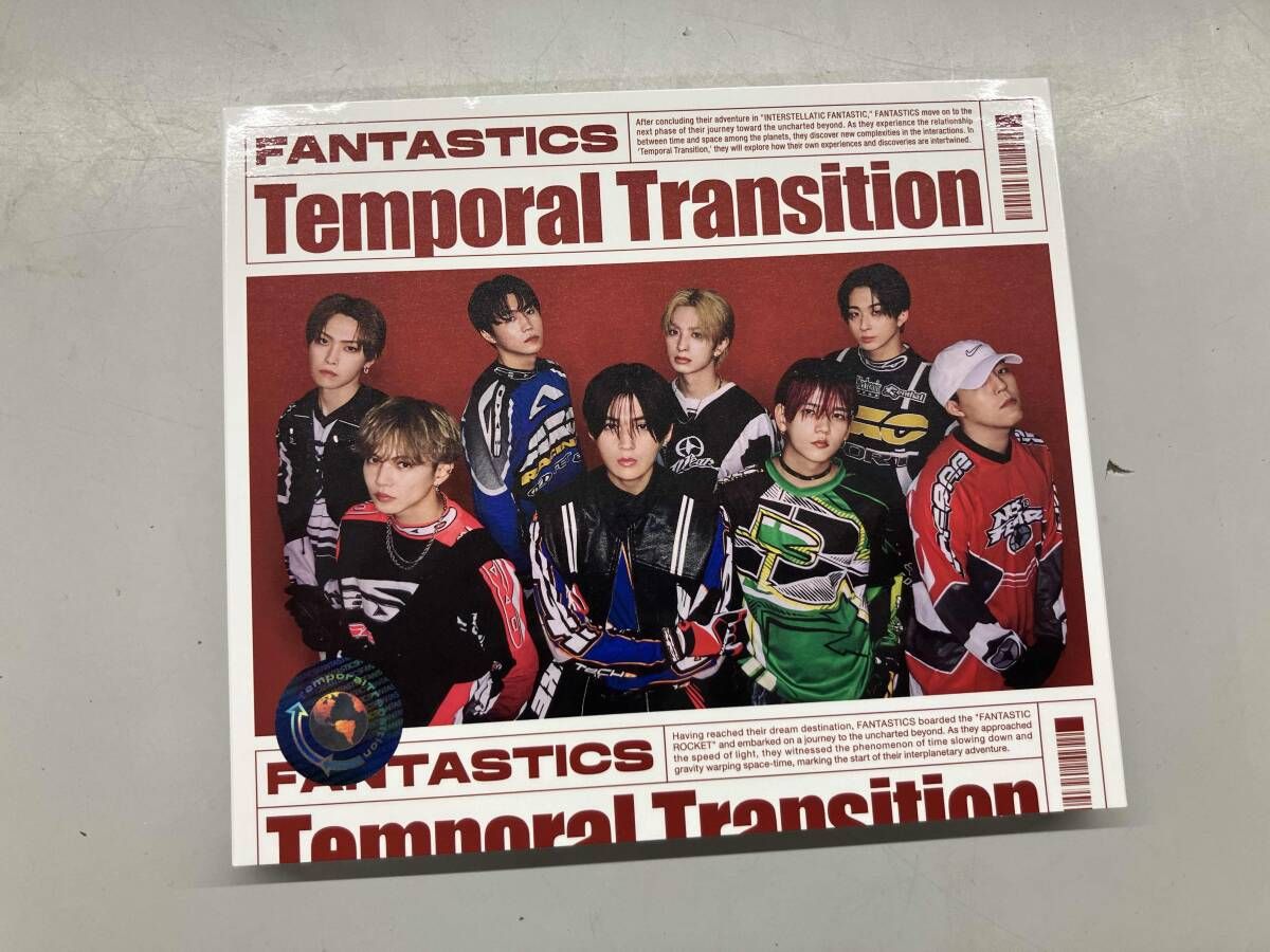 FANTASTICS “Temporal Transition” ライブDVD付 FANTASTICS from EXILE TRIBE CD Temporal Transition(LIVE盤