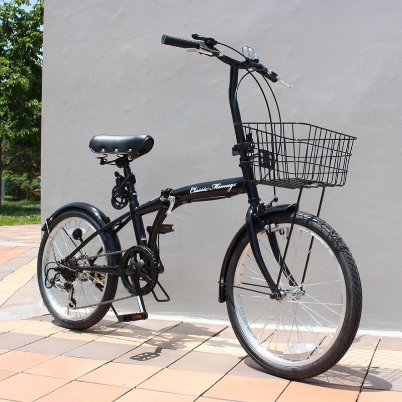特価）クラシックミムゴ 20インチ（シマノ6段ギア）折畳自転車 